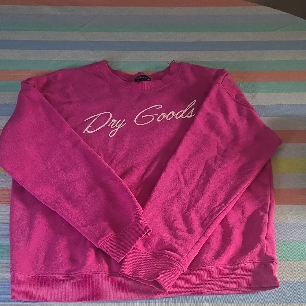 Dry Goods Fuchsia Crew Neck Sweater